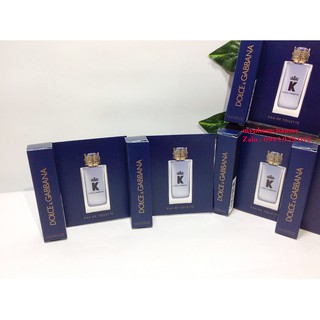 Mẫu thử nước hoa vial k by dolce & gabbana for men