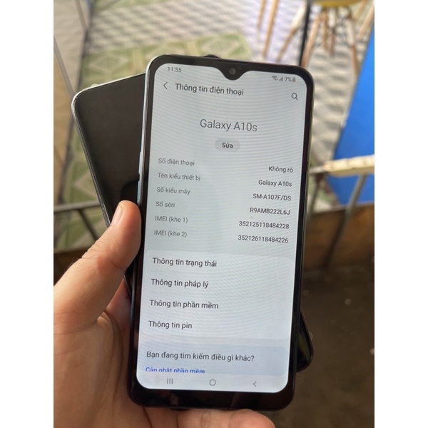 Điện thoại sam sung a10s