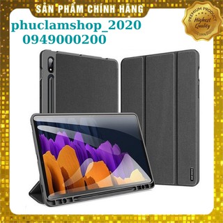 Bao da Dux Ducis Domo cho Samsung Galaxy Tab S9 S8 Ultra Tab S9 Fe Plus Tab S9 S8 S7 Plus Tab S9 S8 S7 có khay đựng bút