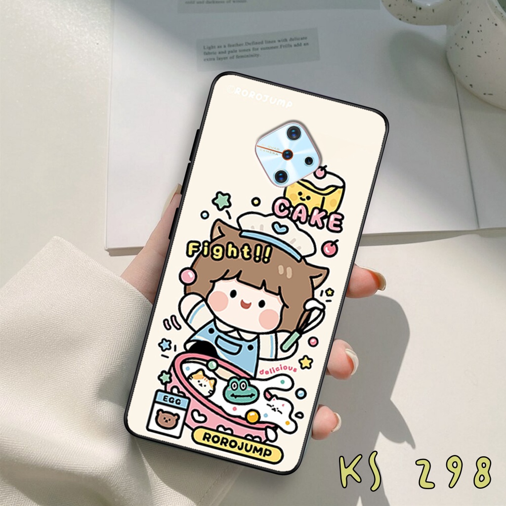 Ốp lưng Vivo S1 - Vivo S1 Pro - Ốp in hình Ngân hà &amp; RoroJump siêu đẹp