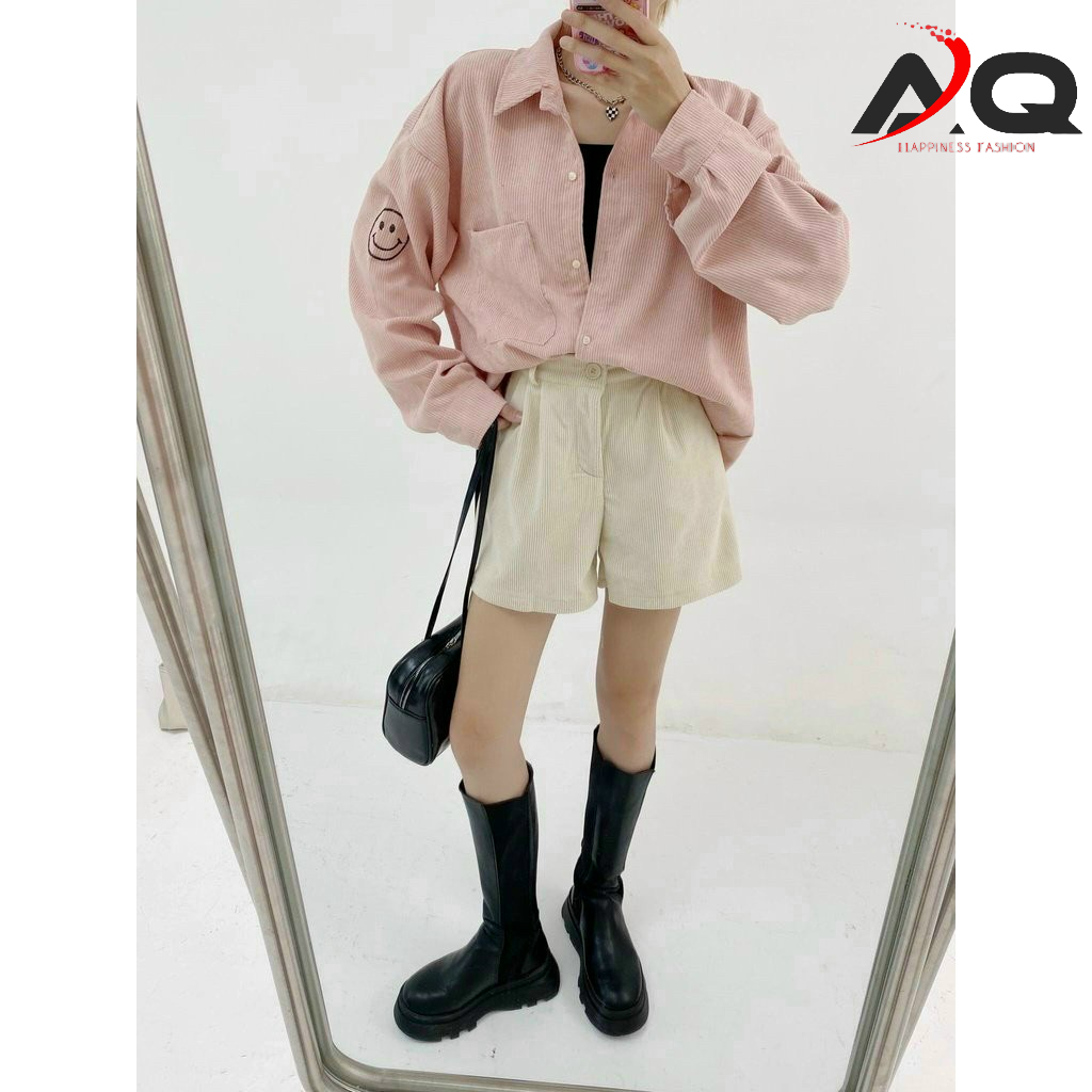 Áo Khoác nhung tăm 1 lớp Nam Nữ Đẹp Cao Cấp Áo Rin Xu hướng Hot hiện nay- AQSTORE