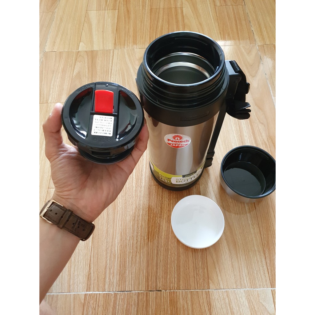 Bình Giữ Nhiệt Nhật 1.45 lít - PEACOCK ART 151