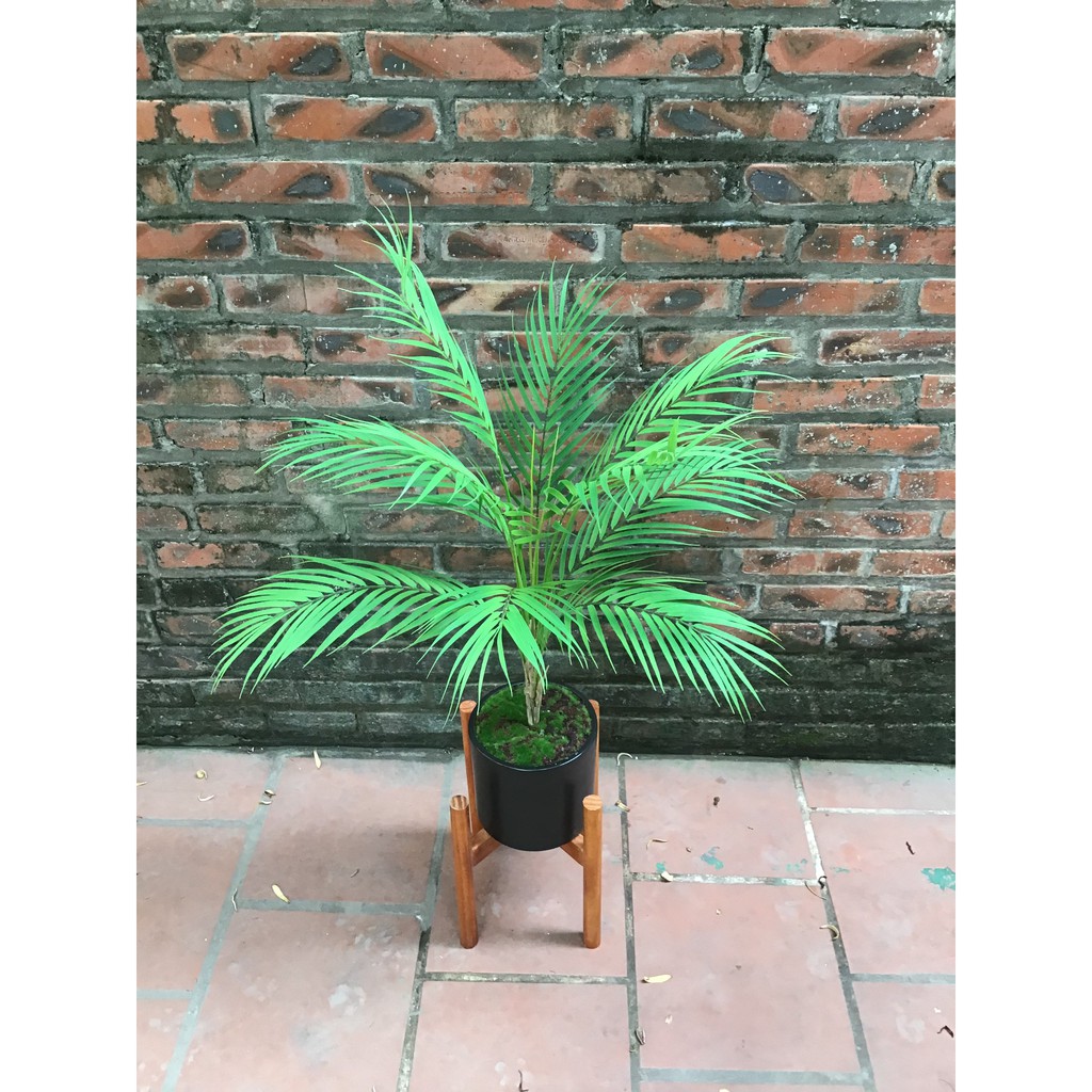 Cây dừa giả mảnh trang trí cao 85cm- Cây dừa