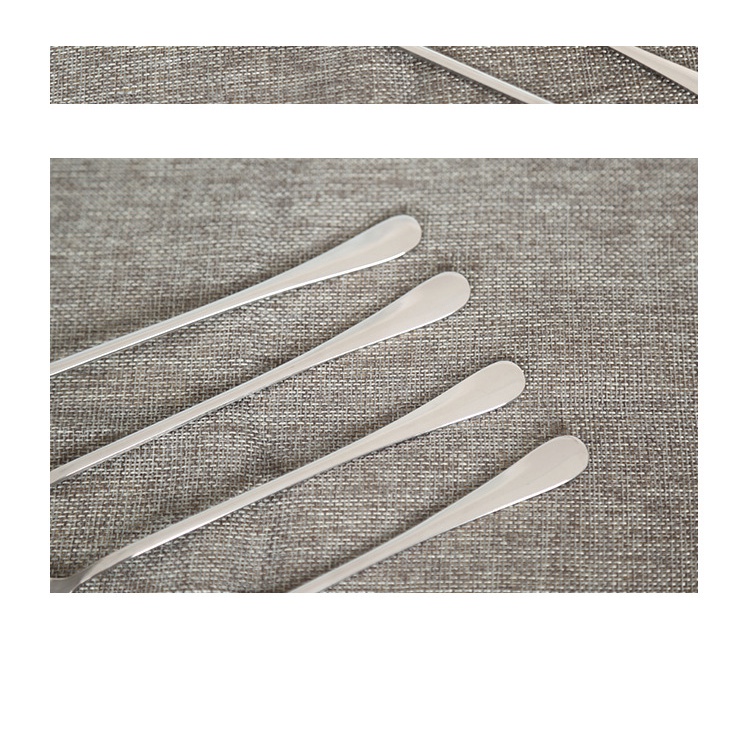 Thìa Inox Cán Dài / Muỗng Pha Cafe, Sinh Tố Phong Cách HÀN QUỐC Tiện Dụng- Phukientuiloc.com