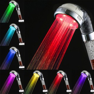 Vòi Sen Tăng Áp Công Nghệ Nano Loại To Có LED Thay Đổi Liên Tục
