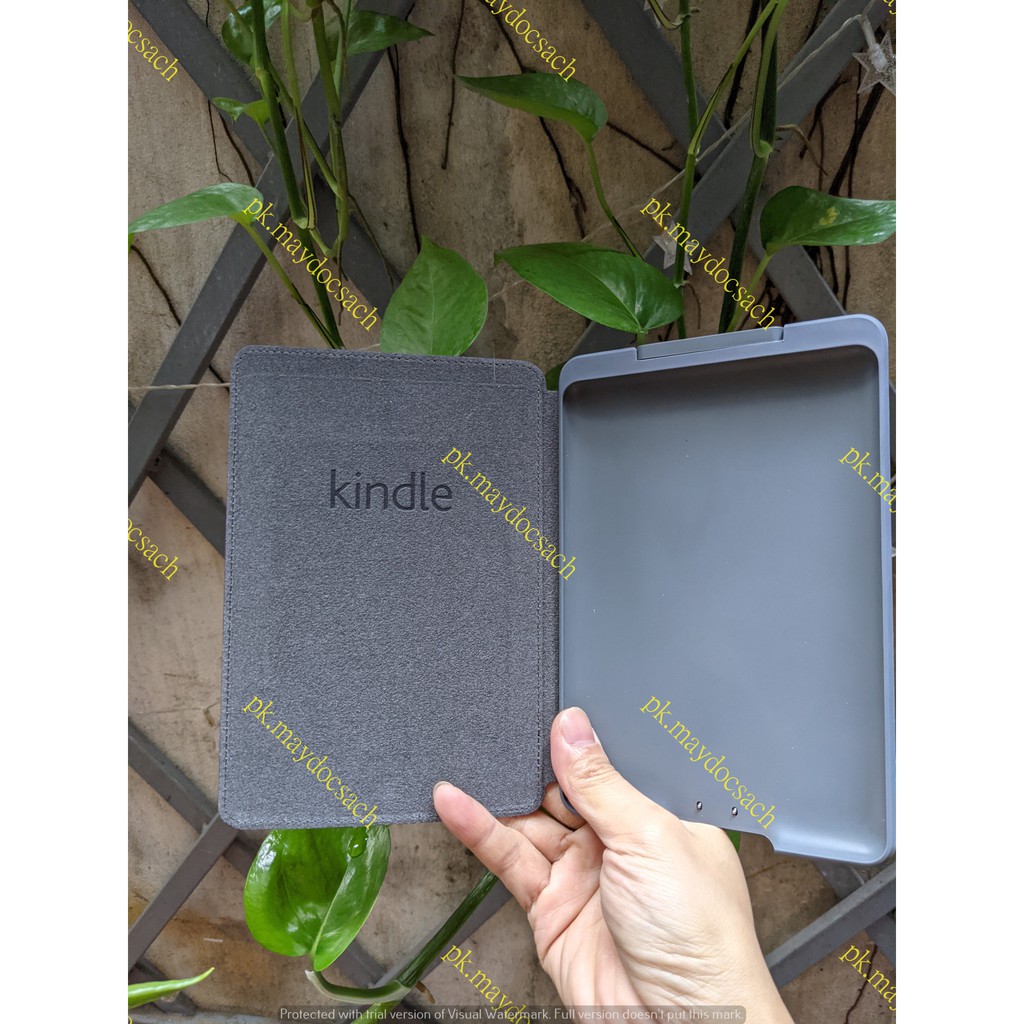 Bao da có đèn cho máy đọc sách Amazon Kindle Touch, Basic 4, 5 Lighted