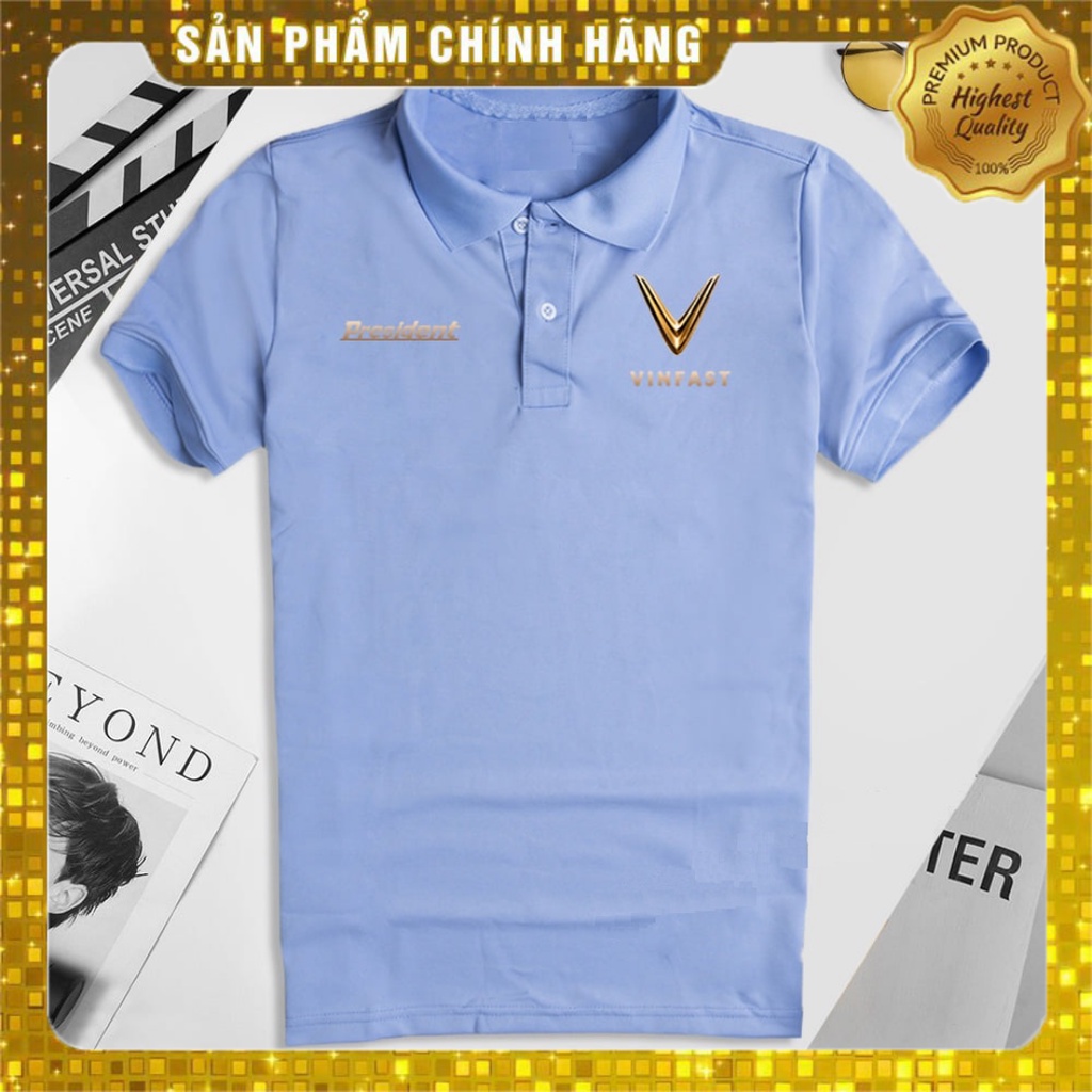 áo thun polo hãng xe vinfast có cổ thời trang thanh lịch cao cấp LOẠI 1 chất vải mềm co dãn 4 chiều chống xù ,bai màu | BigBuy360 - bigbuy360.vn