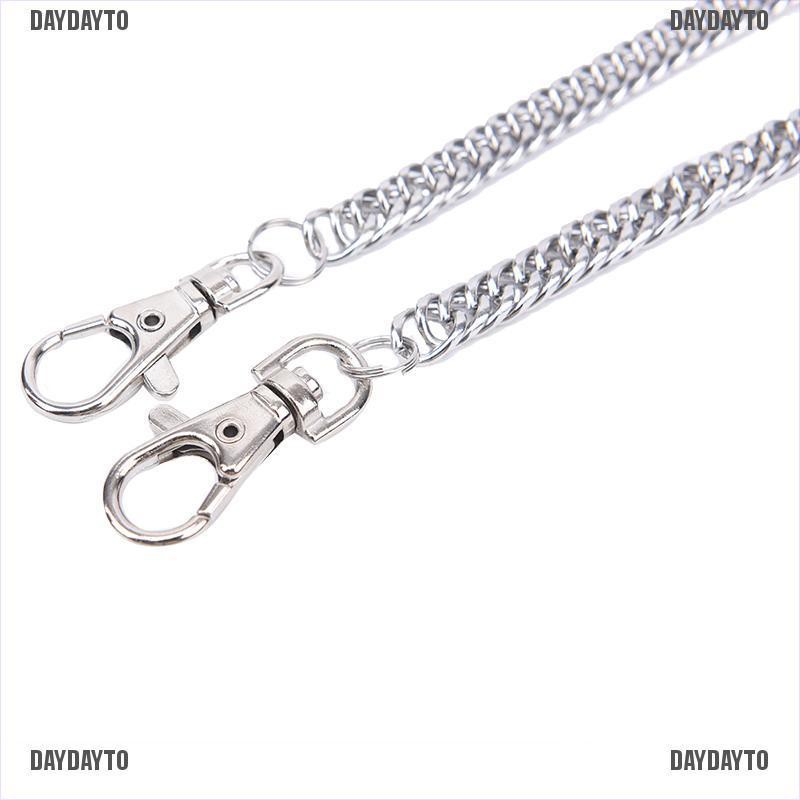 [DAYDAYTO] Móc Khóa Dạng Ví Dài Phong Cách Punk Hip Hop