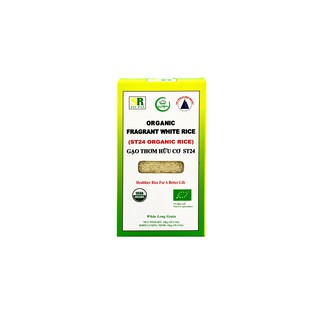 Gạo thơm st24 hữu cơ usda
