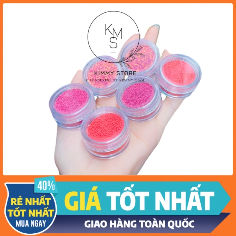 lẻ hộp 5g hạt rắc kem nhiều màu