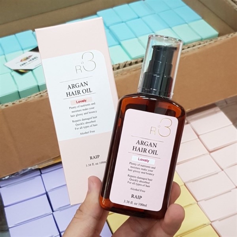 Dầu Dưỡng Tóc Argan Raip R3 Argan Hair Oil