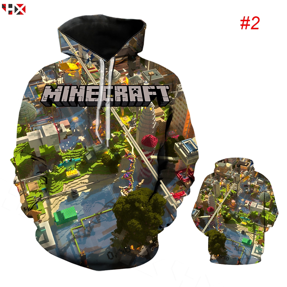 CLOOCL Game Minecraft 3D Printed Hoodie