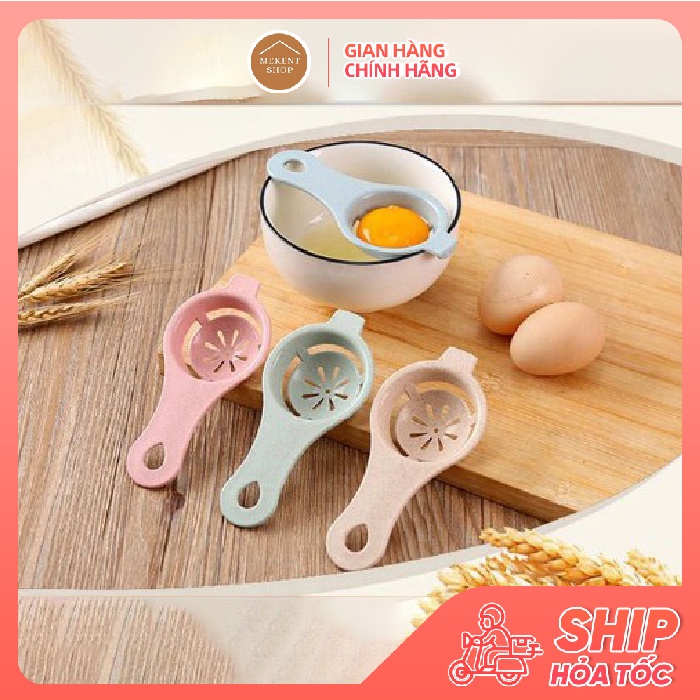 Dụng cụ tách lòng đỏ trứng gà lúa mạch