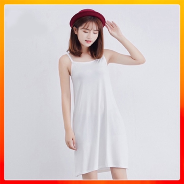 Đầm 2 dây [ẢNH THẬT] chất đũi mặc siêu siêu đẹp giá bánh bèo❤️