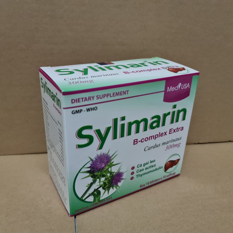 [Viên uống] GIẢI ĐỘC GAN SILYMARIN 120mg Hộp 100 viên | BigBuy360 - bigbuy360.vn