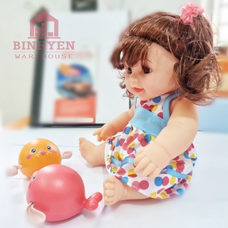 Đồ Chơi Búp Bê Cho Bé Gái Xinh Xắn Biết Khóc Biết Cười - Kèm Túi Đựng Hình Ba Lô