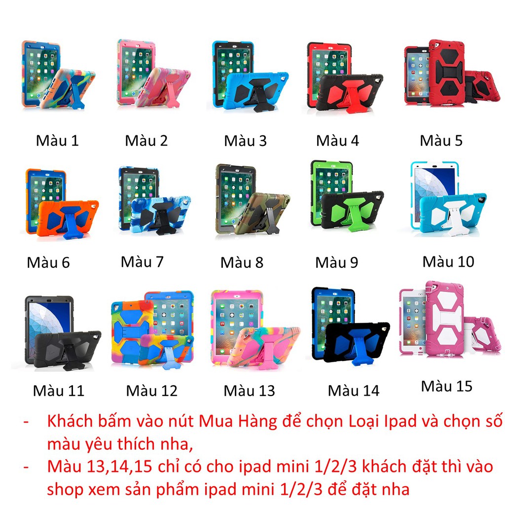 [HOT] Ốp ipad, Bao silicone ipad chống sốc, chống bám vân tay cực tốt dành cho ipad Mini 4 Mini 5 | BigBuy360 - bigbuy360.vn