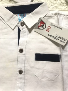 ☘️áo sơ mi thô đũi siêu mát bé trai☘️  Ms4860