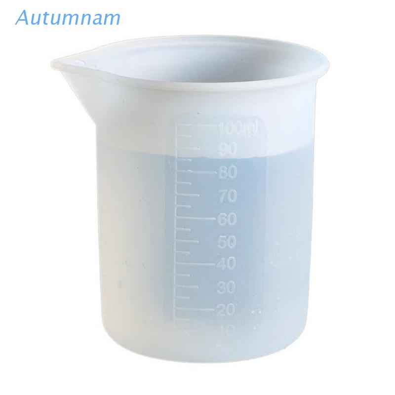 Cốc Đo Lường Bằng Silicone 100ml Dùng Làm Trang Sức Diy
