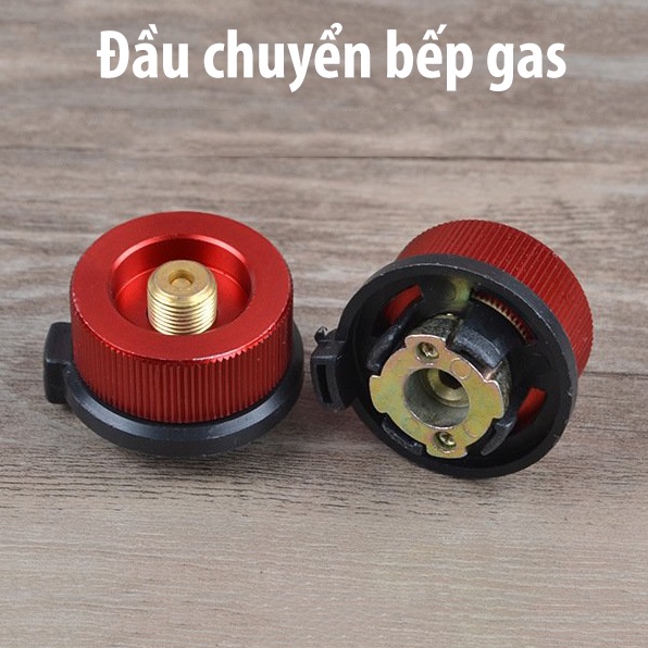 Đầu chuyển đổi đấu nồi bình gas du lịch thông thường sang loại to - Đầu nối bình gas với bếp gas dã ngoại du lịch VT164