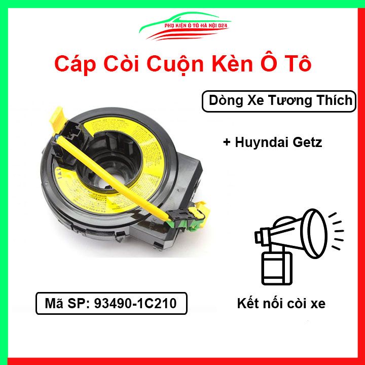 Cáp còi cho xe HYUNDAI GETZ Mã 93490-1C210