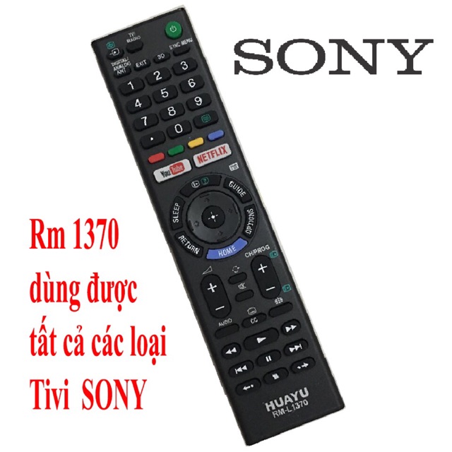 Remote điều khiển tivi đa năng SMART TV SONY RM 1370