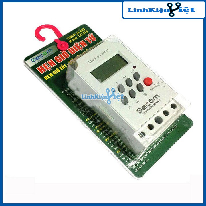 Bộ Hẹn Giờ Điện Tử 24h KG-316 Tắt Mở Điện Thông Minh