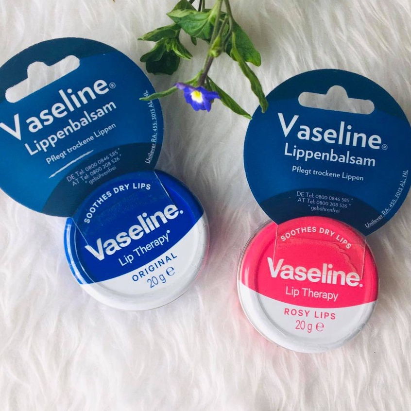 Dưỡng Môi Vaseline Lip Therapy Nội Địa Nhật (Hộp Thiếc 20g)