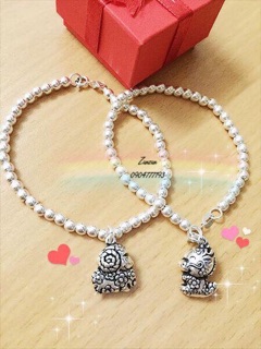 Vòng tay bạc ta 12 con giáp