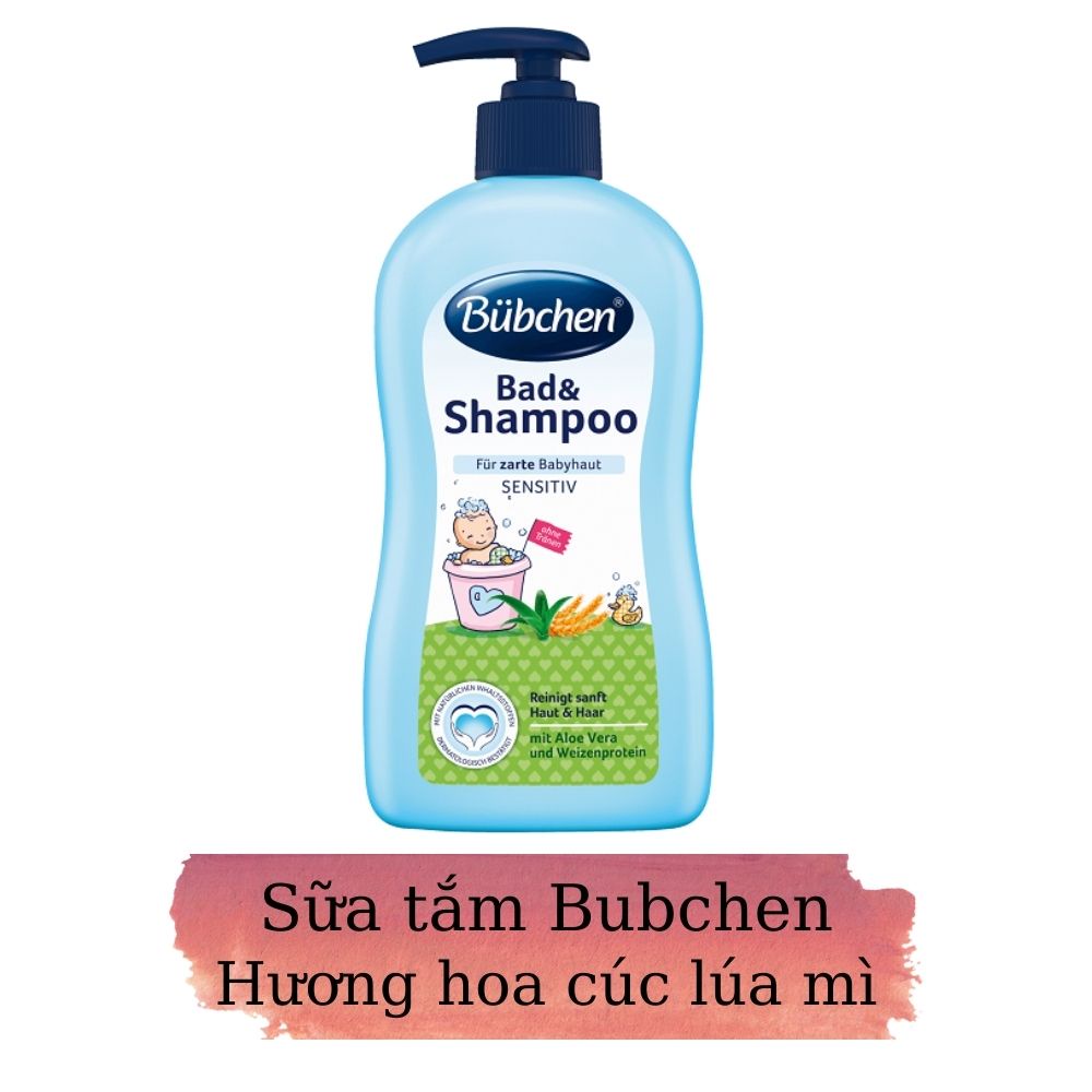 Sữa tắm gội Bubchen cho bé 400ml có vòi tiện lợi - Shop Dalavii