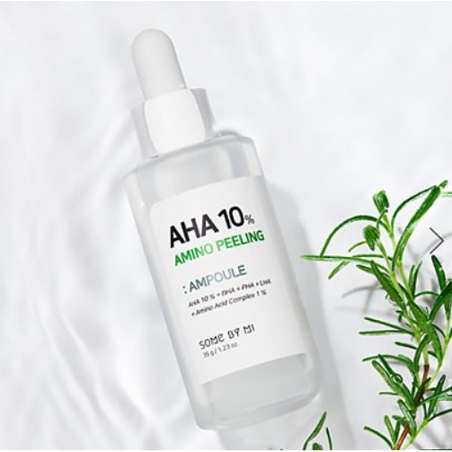 Tinh chất tẩy tế bào chết, sáng mịn, căng bóng da Some By Mi AHA 10% Amino Peeling Ampoule 35g