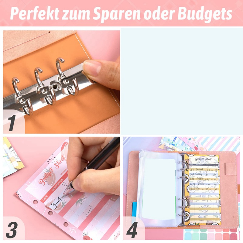 Phong Bì Kế Hoạch Tài chính Binder-A6 Budget