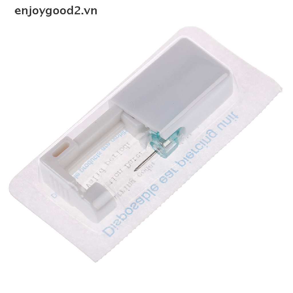 Súng Bắn Bông Tai Tự Động Dùng Một Lần Kèm Khuyên Tai 4mm