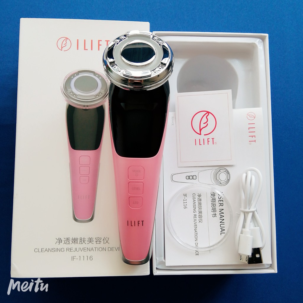Máy di tinh chất nóng lạnh chăm sóc da ILIFT trị liệu ánh sáng sinh học (IL-1116) hàng mới về 🍓 | BigBuy360 - bigbuy360.vn