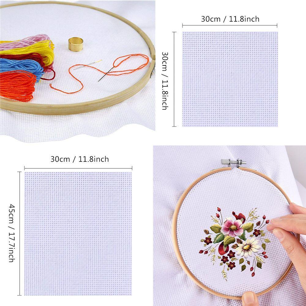 XIANTIN Vải Aida Bằng Cotton Dùng May Vá DIY
