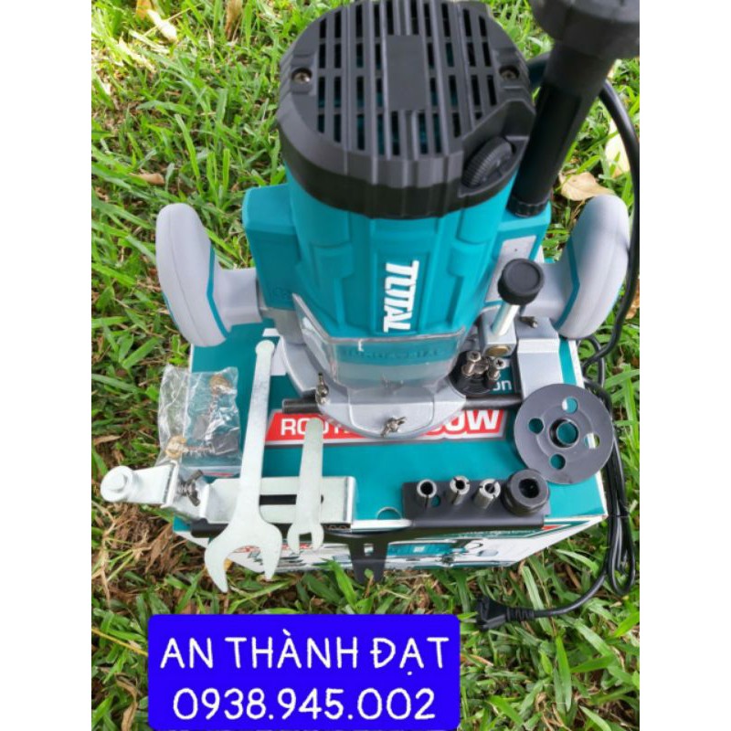 MÁY PHAY GỖ 12.7MM - 2200W CHÍNH HÃNG TOTAL MÃ: TR111226