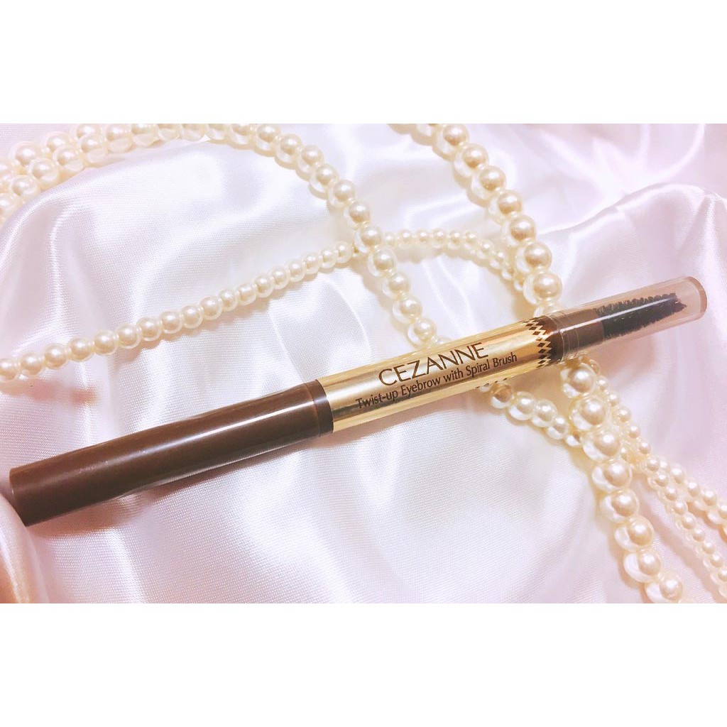 Bút Kẻ Lông Mày Cezanne Twist-Up Eyebrown With Spiral Brush 0.23g - 03