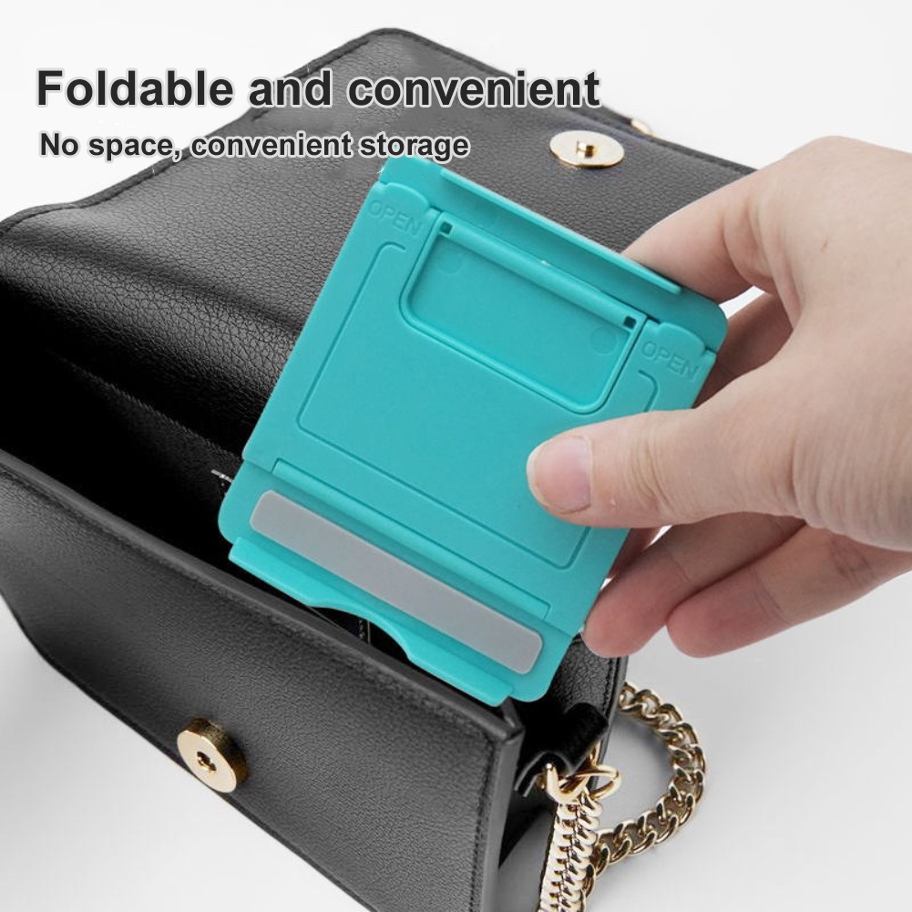 Điện Thoại Di Động Folding Khung Giá Đỡ Điện Thoại Máy Tính Để Bàn Đứng Cho iPad iPhone Samsung Xiaomi Huawei Phổ BESTALLOF▲