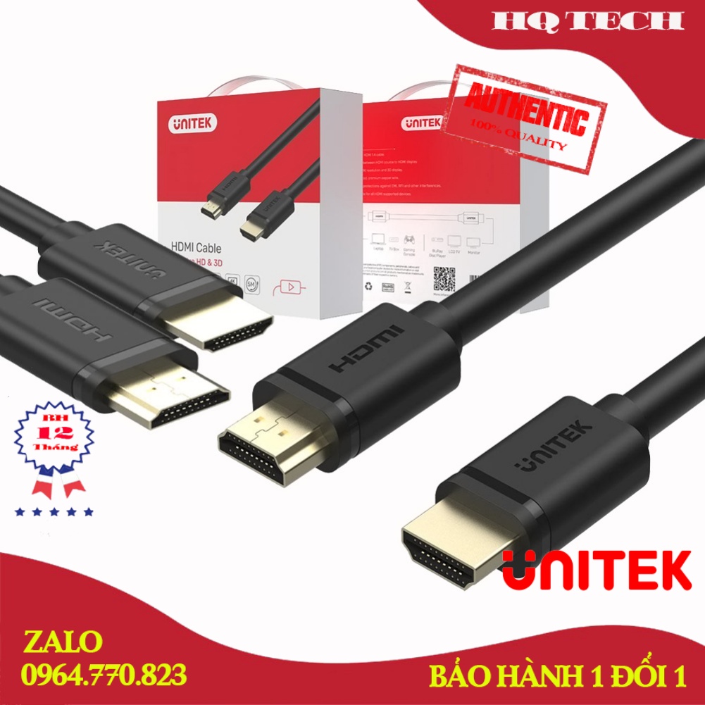 Dây cáp HDMI 20m 4K*2K CAO CẤP CHÍNH HÃNG Unitek YC144 M