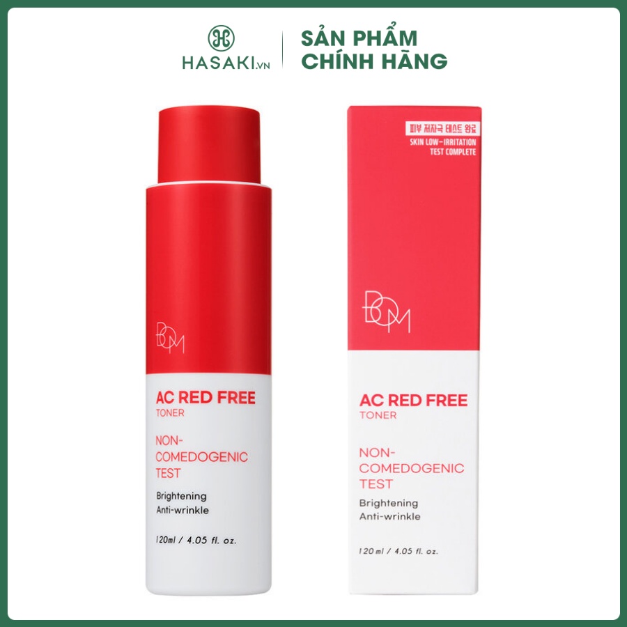 Nước Cân Bằng B.O.M Sáng Da Ngừa Mụn 120ml Hasaki Sản phẩm chính hãng