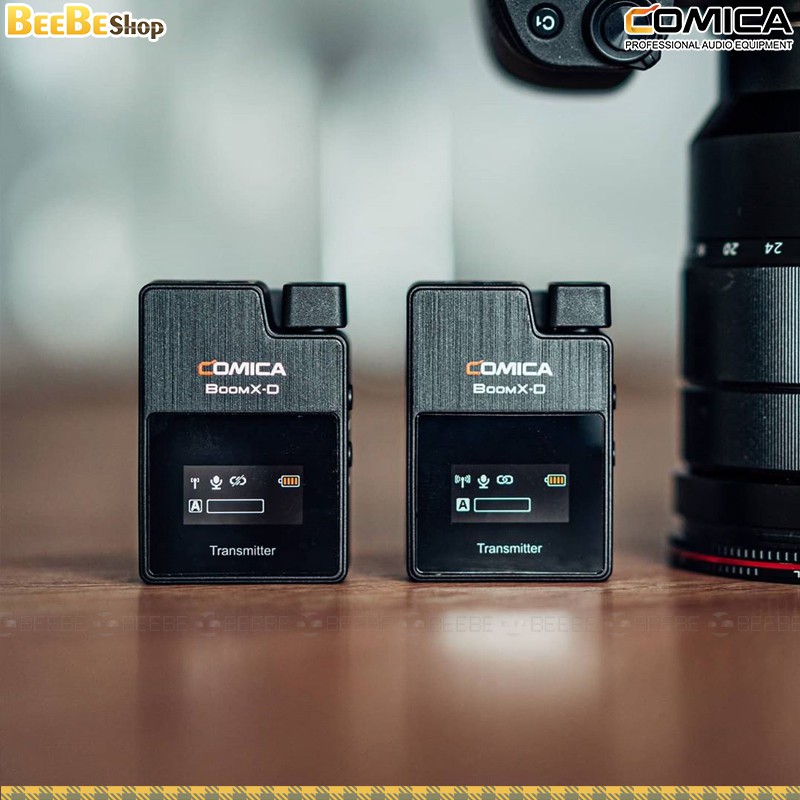 COMICA BoomX D - Micro Không Dây Chuyên Nghiệp Cho Máy Ảnh Và Điện Thoại, Sóng 2.4G