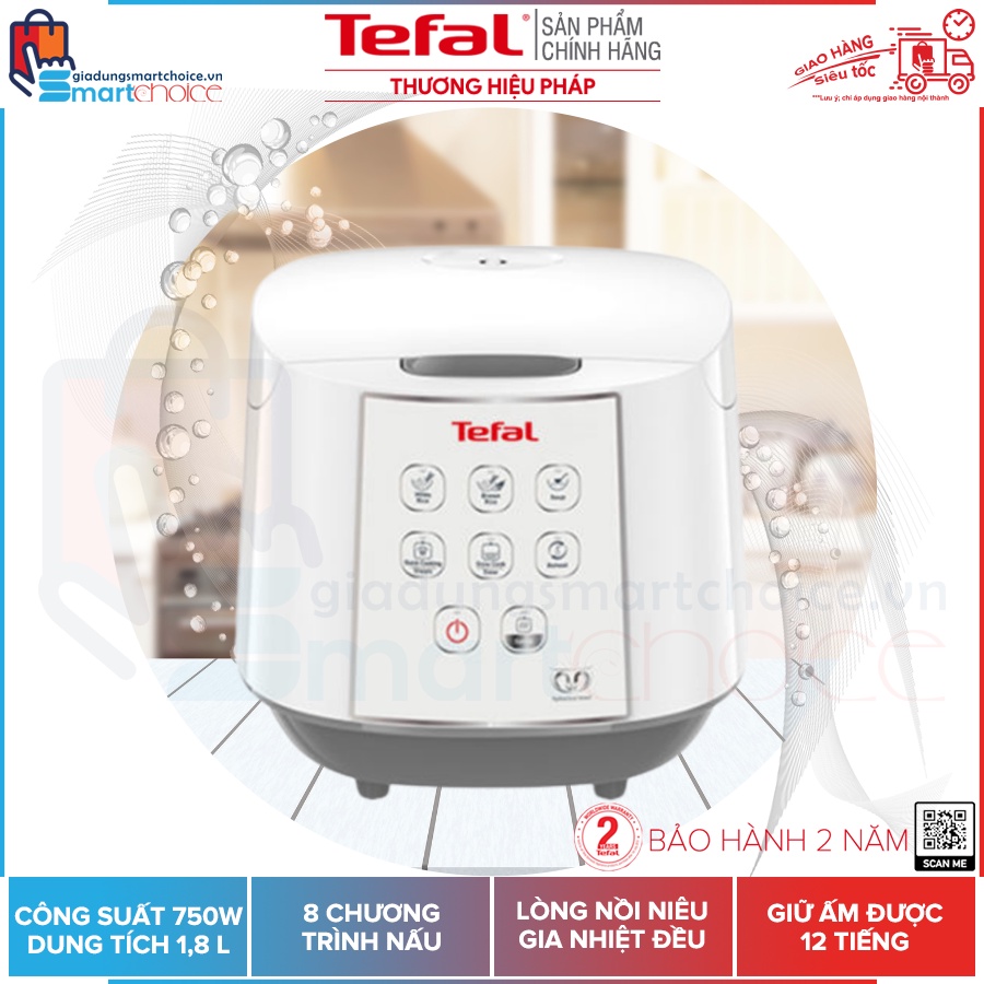 Nồi cơm điện tử Tefal RK732168 – 1.8L