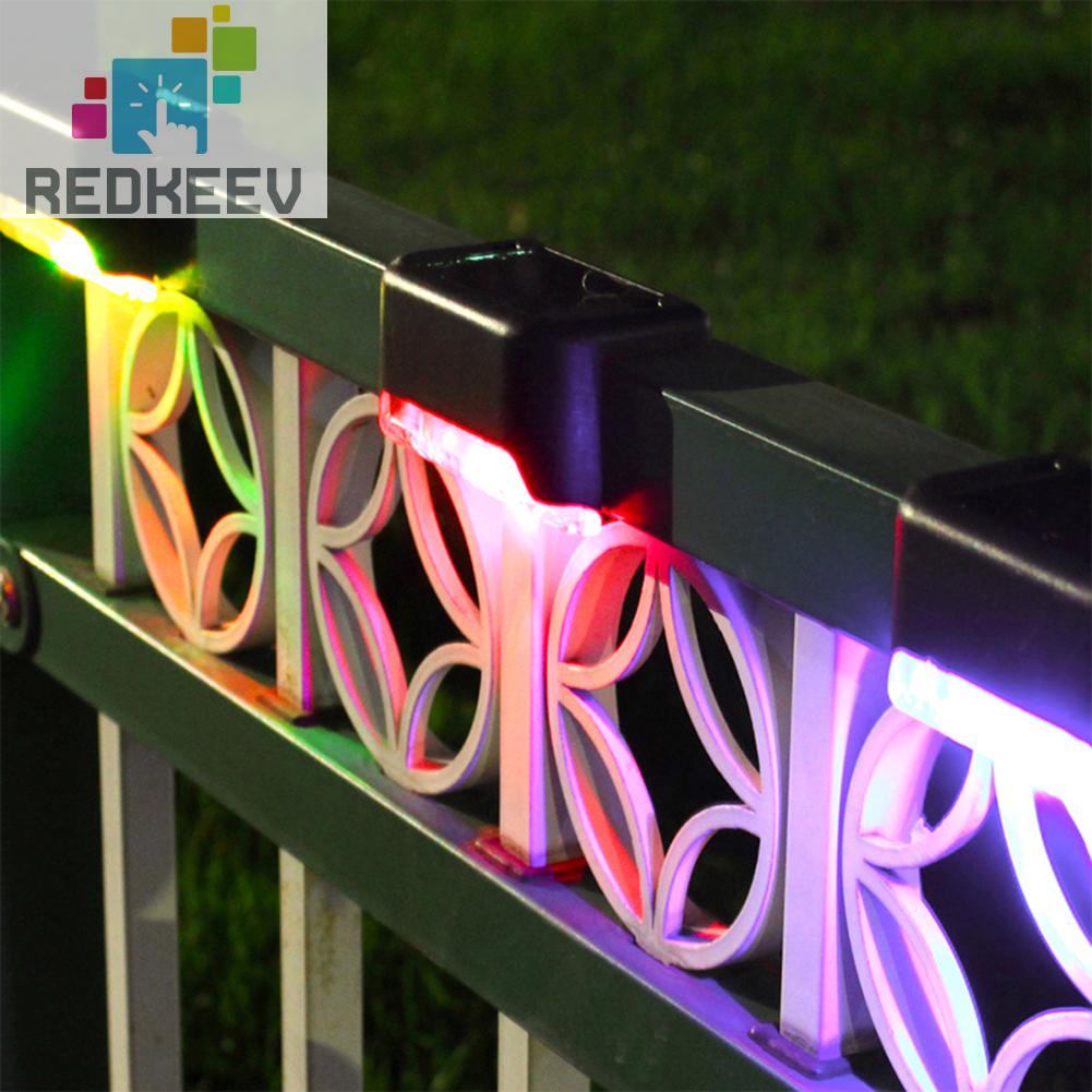 Set 4 đèn LED trang trí cầu thang sử dụng năng lượng mặt trời