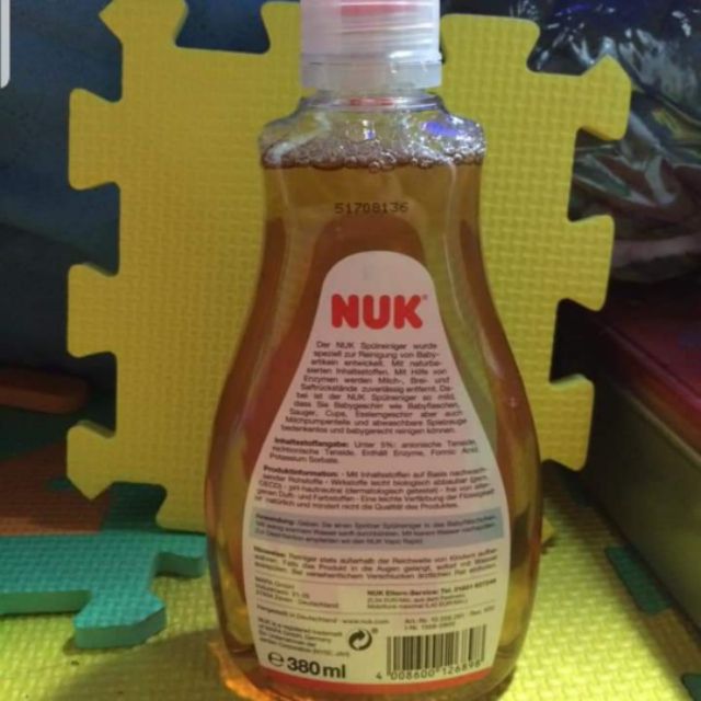 [llethuyan] Pass nước rửa bình Nuk  - quan9294