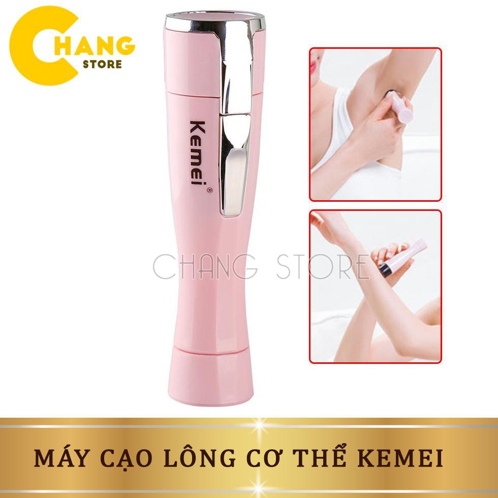 Máy Cạo Lông Cơ Thể Kemei Hiệu Qủa An Toàn Cho Da