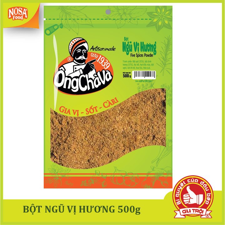 Bột ngũ vị hương Ông Chà Và 1kg (Five spices Ong Cha Va)