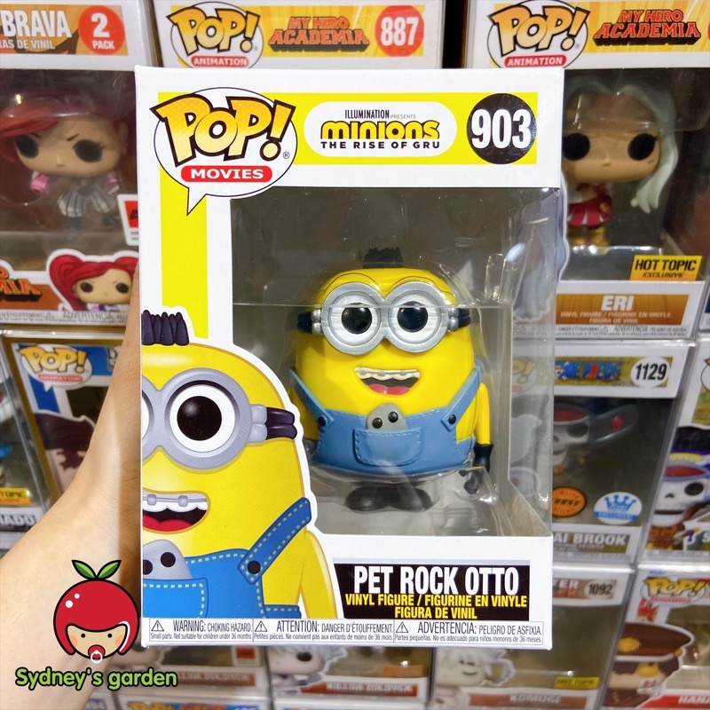 Mô hình Funko Pop ANIMATION - MINION PET ROCK OTTO