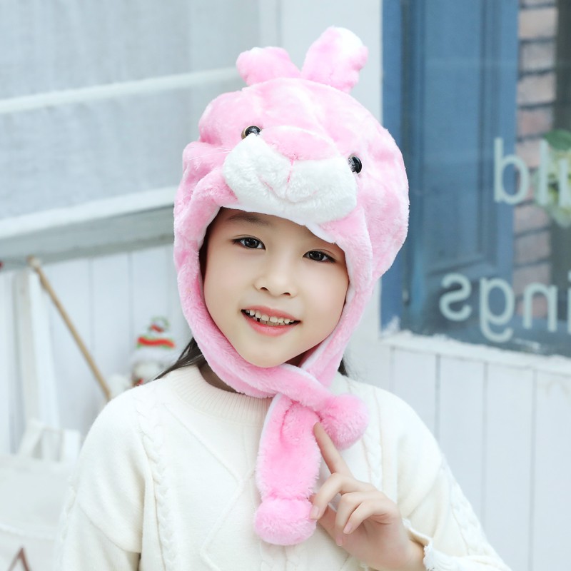 Mũ len lông dạ đầu thú cưng  đáng yêu