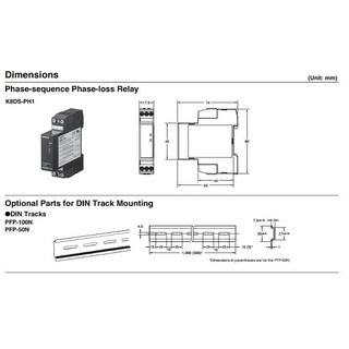Rơle bảo vệ điện áp Omron K8DS-PH1