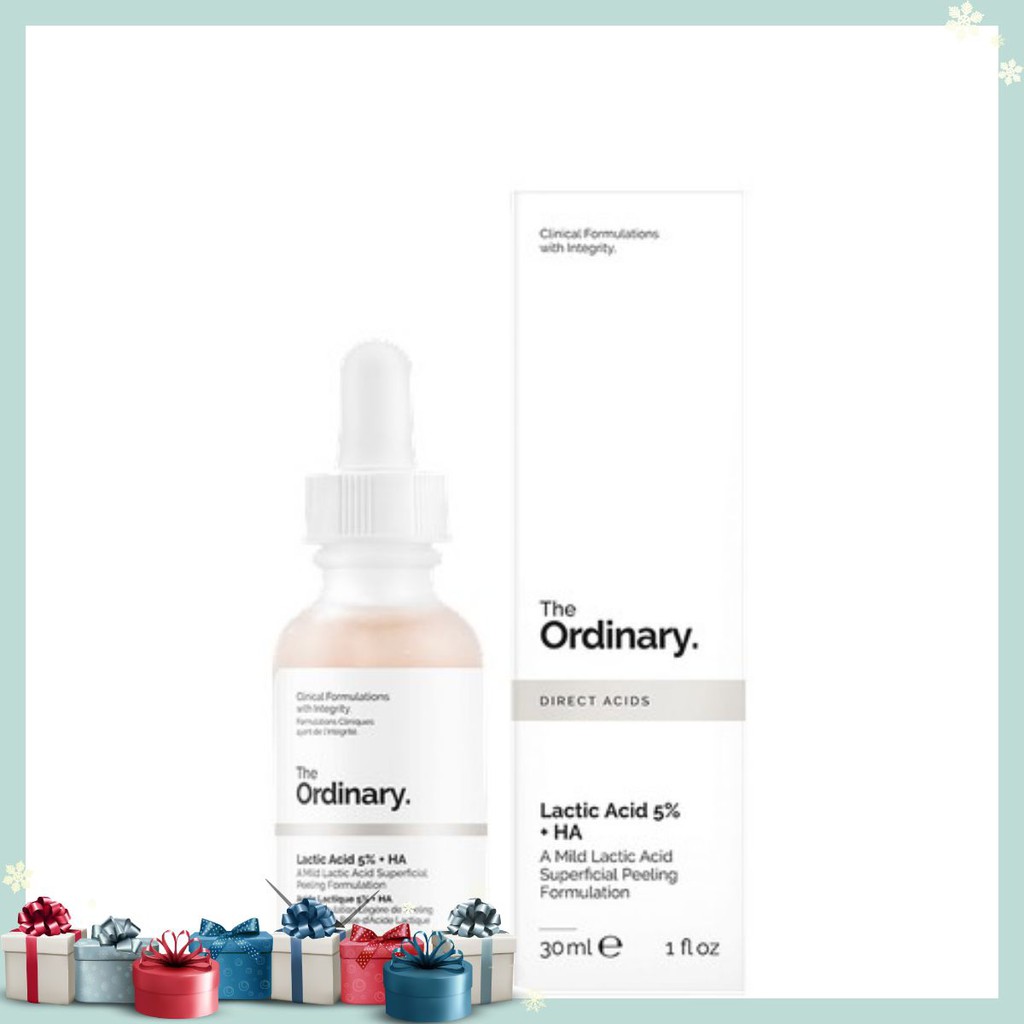 [DEAL NGẬP TRÀN] Tẩy da chết hóa học Lactic Acid + HA - The Ordinary [ƯU ĐÃI]